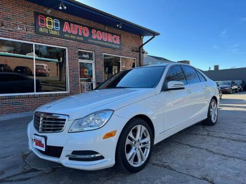 2012 Mercedes-Benz C-Class for sale at Auto Source in Ralston NE