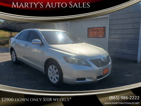 2007 Toyota Camry Hybrid for sale at Marty's Auto Sales in Lenoir City TN