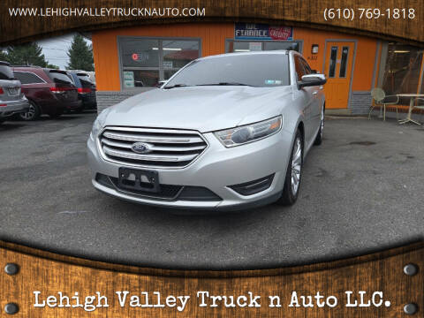 2018 Ford Taurus for sale at Lehigh Valley Truck n Auto LLC. in Schnecksville PA