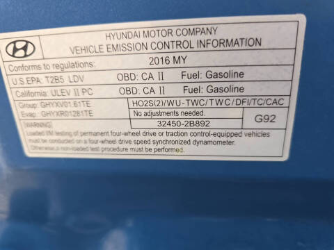 2016 Hyundai Tucson Sport