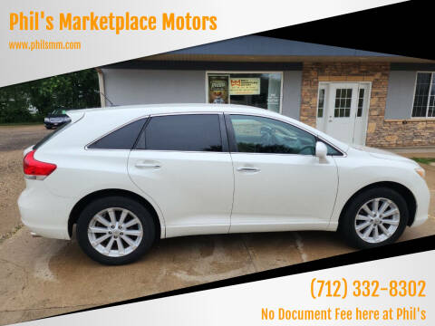 2009 Toyota Venza for sale at Phil's Marketplace Motors in Arnolds Park IA