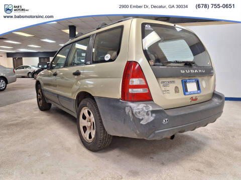 2003 Subaru Forester X
