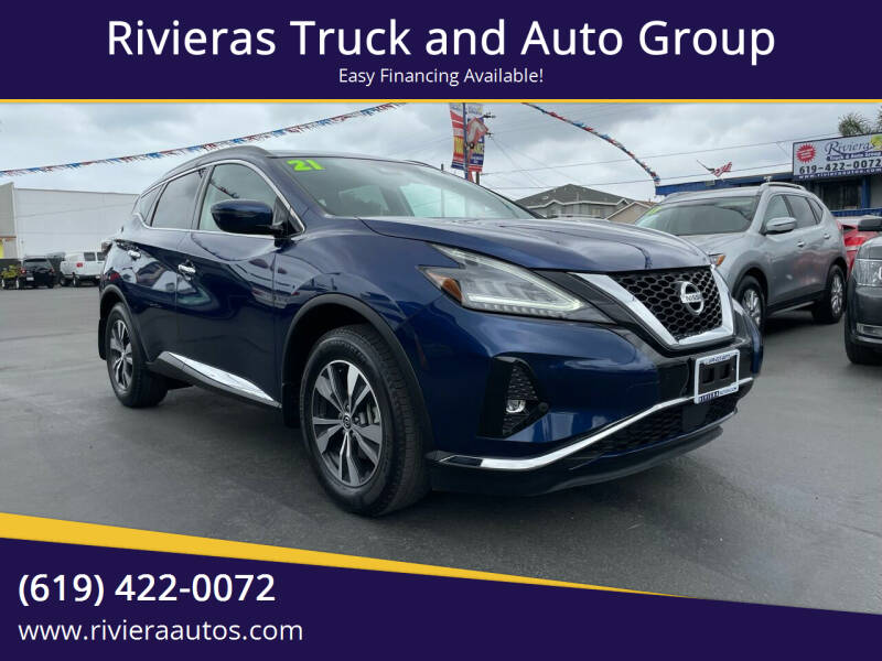 2021 Nissan Murano for sale at Rivieras Truck and Auto Group in Chula Vista CA
