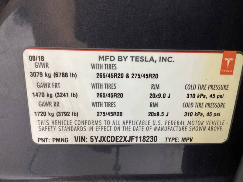 2018 Tesla Model X