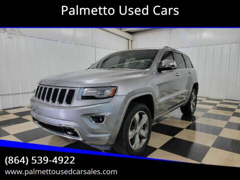 2014 Jeep Grand Cherokee for sale at Palmetto Used Cars in Piedmont SC