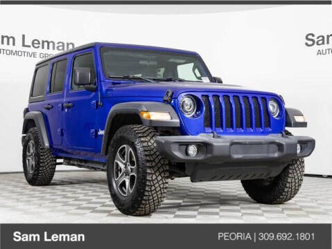 2019 Jeep Wrangler Unlimited for sale at Sam Leman Chrysler Jeep Dodge of Peoria in Peoria IL