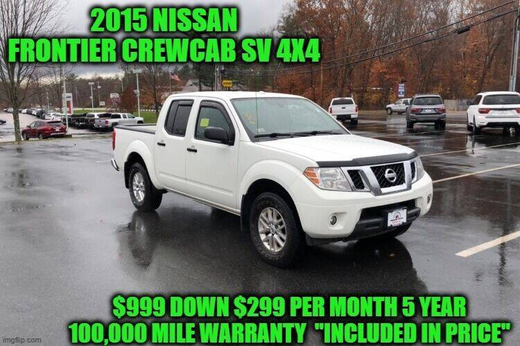 2015 Nissan Frontier for sale at D&D Auto Sales, LLC in Rowley MA