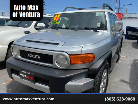 2007 Toyota FJ Cruiser for sale at Auto Max of Ventura in Ventura CA