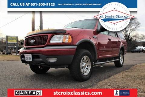 2001 Ford Expedition for sale at St. Croix Classics in Lakeland MN