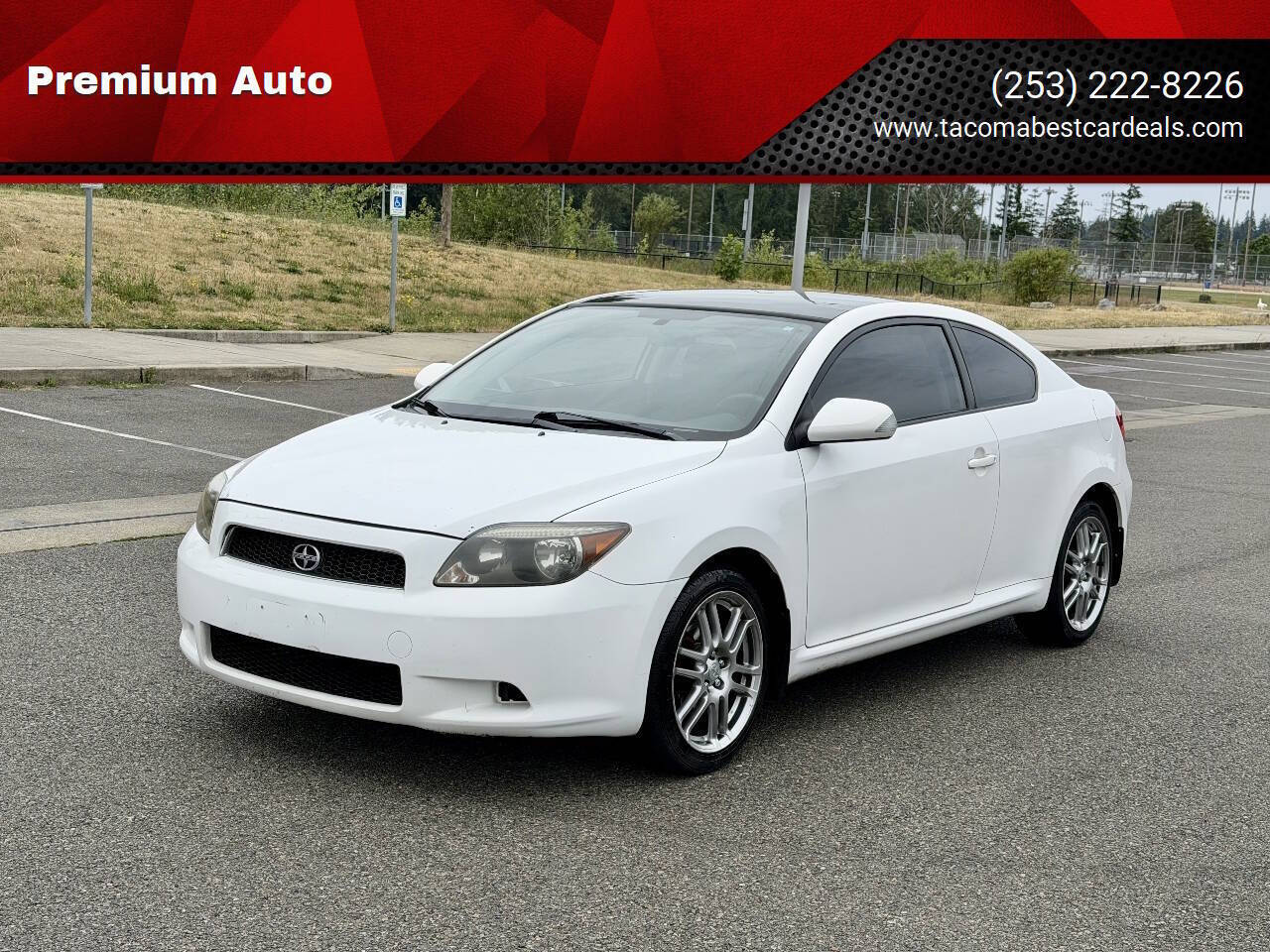Lt. Blue 2005 Scion tC Base 2dr Hatchback 1