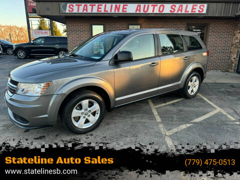 2013 Dodge Journey for sale at Stateline Auto Sales in South Beloit IL