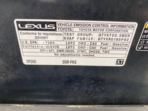 2016 Lexus RX 350 F SPORT