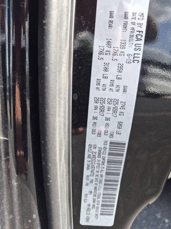 2019 Dodge Grand Caravan SXT