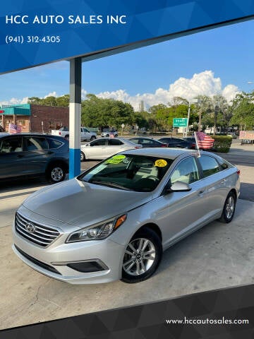 2017 Hyundai Sonata for sale at HCC AUTO SALES INC in Sarasota FL