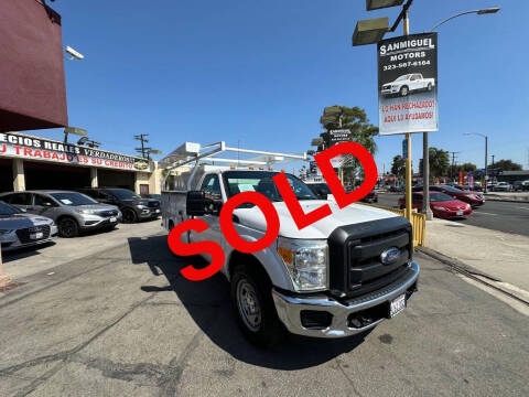 2015 Ford F-350 Super Duty for sale at Sanmiguel Motors in South Gate CA