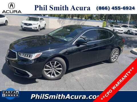 2020 Acura TLX for sale at PHIL SMITH AUTOMOTIVE GROUP - Phil Smith Acura in Pompano Beach FL