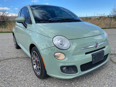 2012 FIAT 500 for sale at BELOW BOOK AUTO SALES in Idaho Falls ID