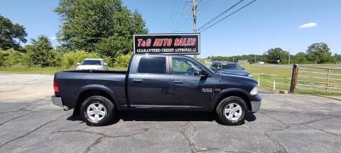 2015 RAM Ram Pickup 1500 for sale at T & G Auto Sales in Florence AL