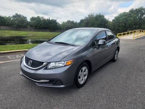 2013 Honda Civic for sale at Carcoin Auto Sales in Orlando FL