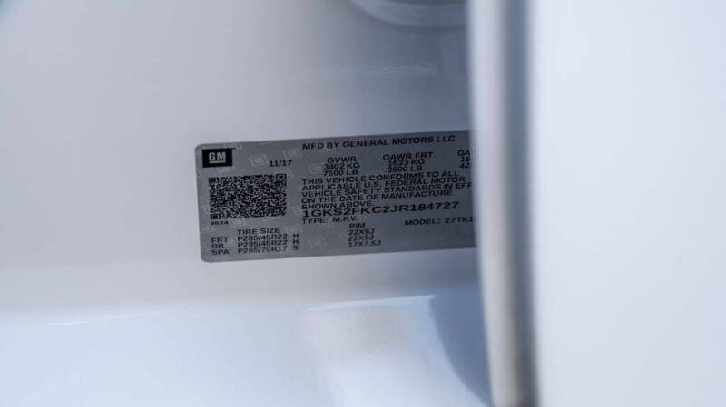 2018 GMC Yukon XL SLE