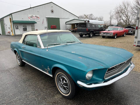 1968 Ford Mustang for sale at 500 CLASSIC AUTO SALES in Knightstown IN