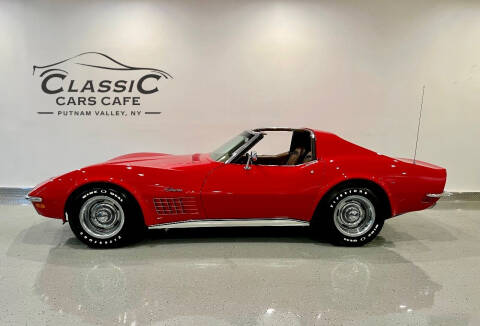1971 Chevrolet Corvette for sale at Memory Auto Sales-Classic Cars Cafe in Putnam Valley NY
