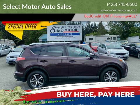 2016 Toyota RAV4 for sale at Select Motor Auto Sales in Lynnwood WA