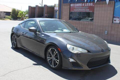 2013 Scion FR-S for sale at NV Cars 4 Less, Inc. in Las Vegas NV