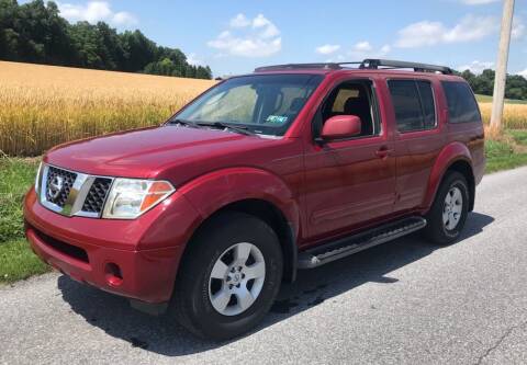 2005 Nissan Pathfinder for sale at Suburban Auto Sales in Atglen PA