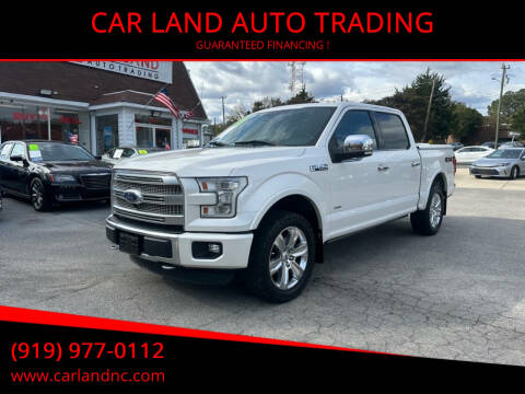 2016 Ford F-150 for sale at CAR LAND  AUTO TRADING - CAR LAND AUTO TRADING in Raleigh NC