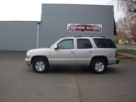 2006 Chevrolet Tahoe for sale at Motion Autos in Longview WA