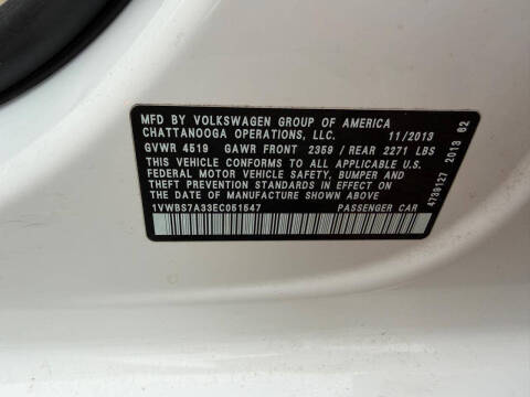 2014 Volkswagen Passat