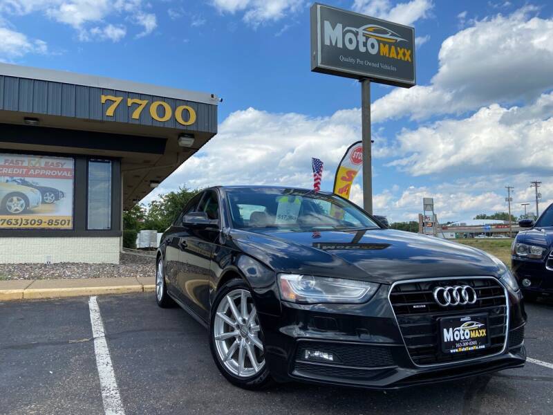 2015 Audi A4 for sale at MotoMaxx in Spring Lake Park MN