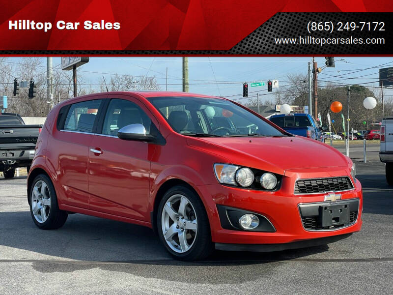 2012 Chevrolet Sonic for sale at Hilltop Car Sales in Knoxville TN