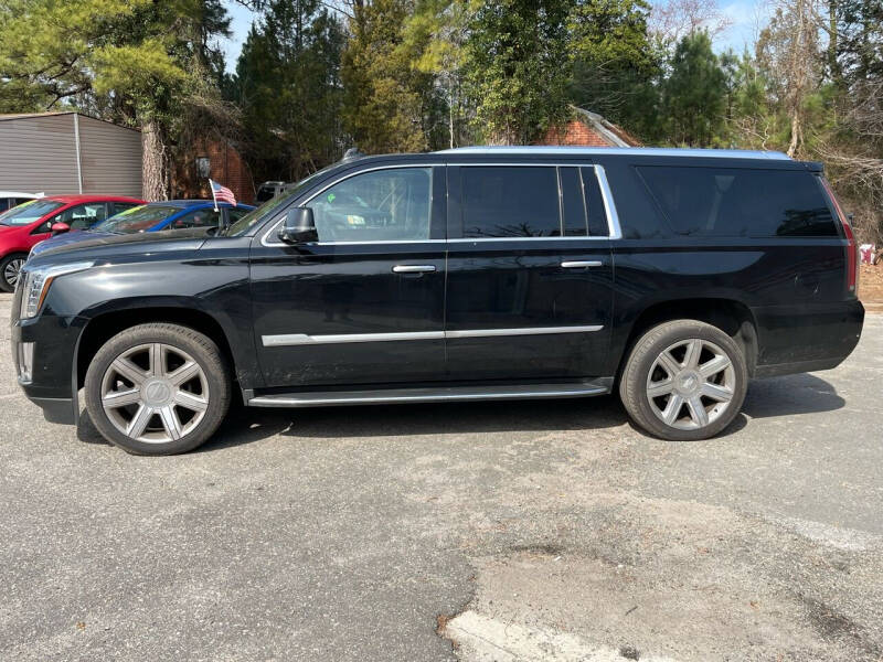 Used 2018 Cadillac Escalade ESV Luxury with VIN 1GYS4HKJ4JR330314 for sale in Chesterfield, VA