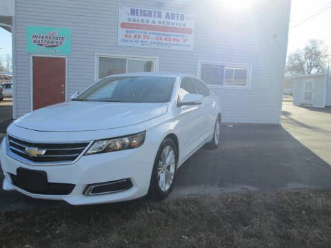 2014 Chevrolet Impala for sale at Heights Auto Sales in Peoria Heights IL