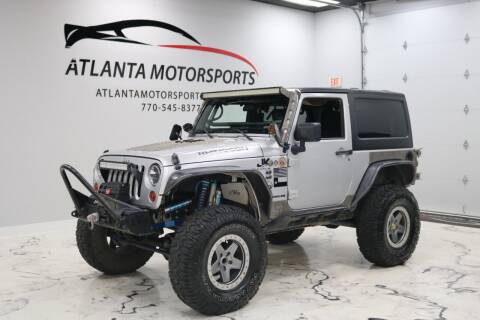 2012 Jeep Wrangler for sale at Atlanta Motorsports in Roswell GA