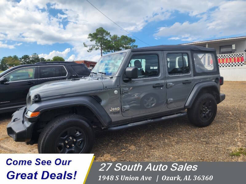 2019 Jeep Wrangler Unlimited for sale at 27 South Auto Sales in Ozark AL