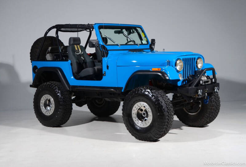 1977 Jeep CJ-7 for sale at Motorcar Classics in Farmingdale NY