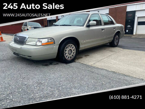 2003 Mercury Grand Marquis for sale at 245 Auto Sales in Pen Argyl PA