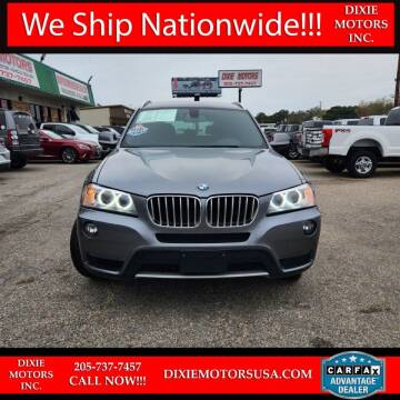 2013 BMW X3 for sale at Dixie Motors Inc. in Northport AL