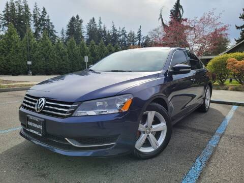 2013 Volkswagen Passat for sale at Silver Star Auto in Lynnwood WA