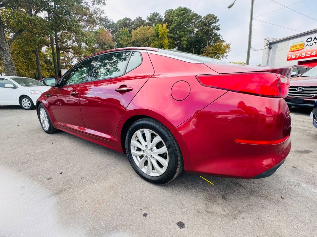 2015 Kia Optima for sale at Omega Auto Sales in Chesapeake, VA