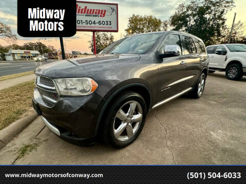 2013 Dodge Durango for sale at Midway Motors in Conway AR