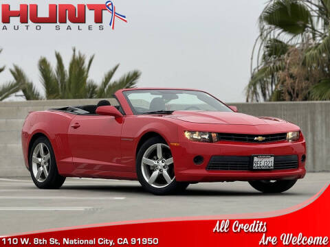 2015 Chevrolet Camaro for sale at Hunt Auto Sales in National City CA