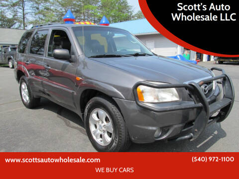 2003 Mazda Tribute for sale at Scott's Auto Wholesale LLC in Locust Grove VA