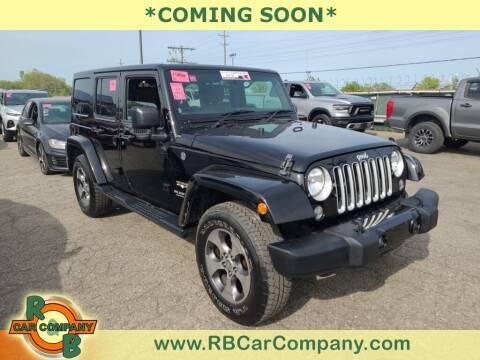 2016 Jeep Wrangler Unlimited for sale at R & B CAR CO - R&B CAR COMPANY in Columbia City IN