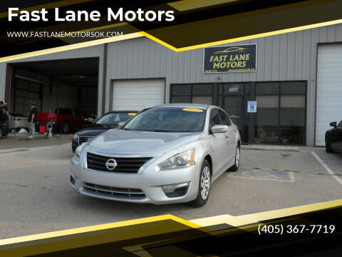 2015 Nissan Altima for sale at Fast Lane Motors in Oklahoma City OK