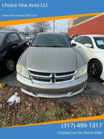 2014 Dodge Avenger for sale at Choice One Auto LLC in Beech Grove IN
