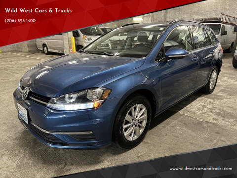 2018 Volkswagen Golf SportWagen for sale at Wild West Cars & Trucks in Seattle WA
